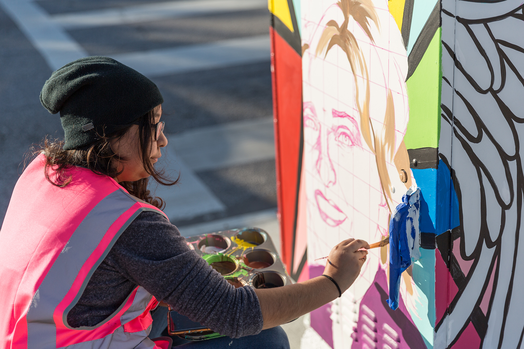 Earned History Houston Mural Map