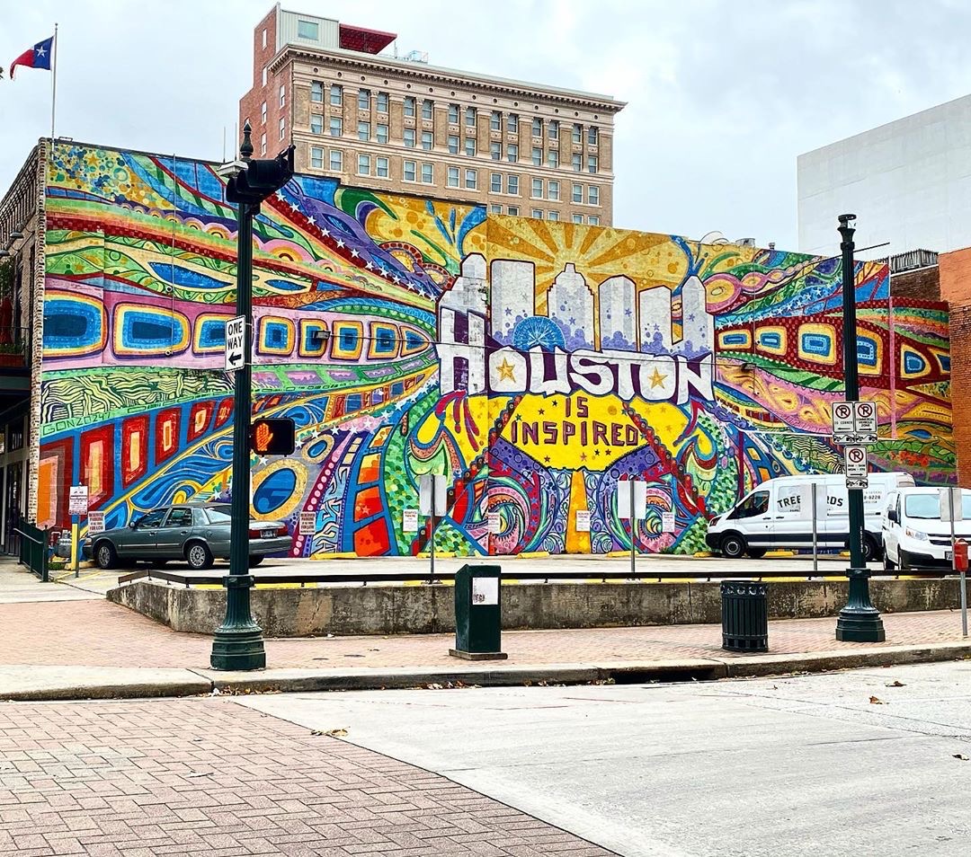 GONZO247 Houston Mural Map