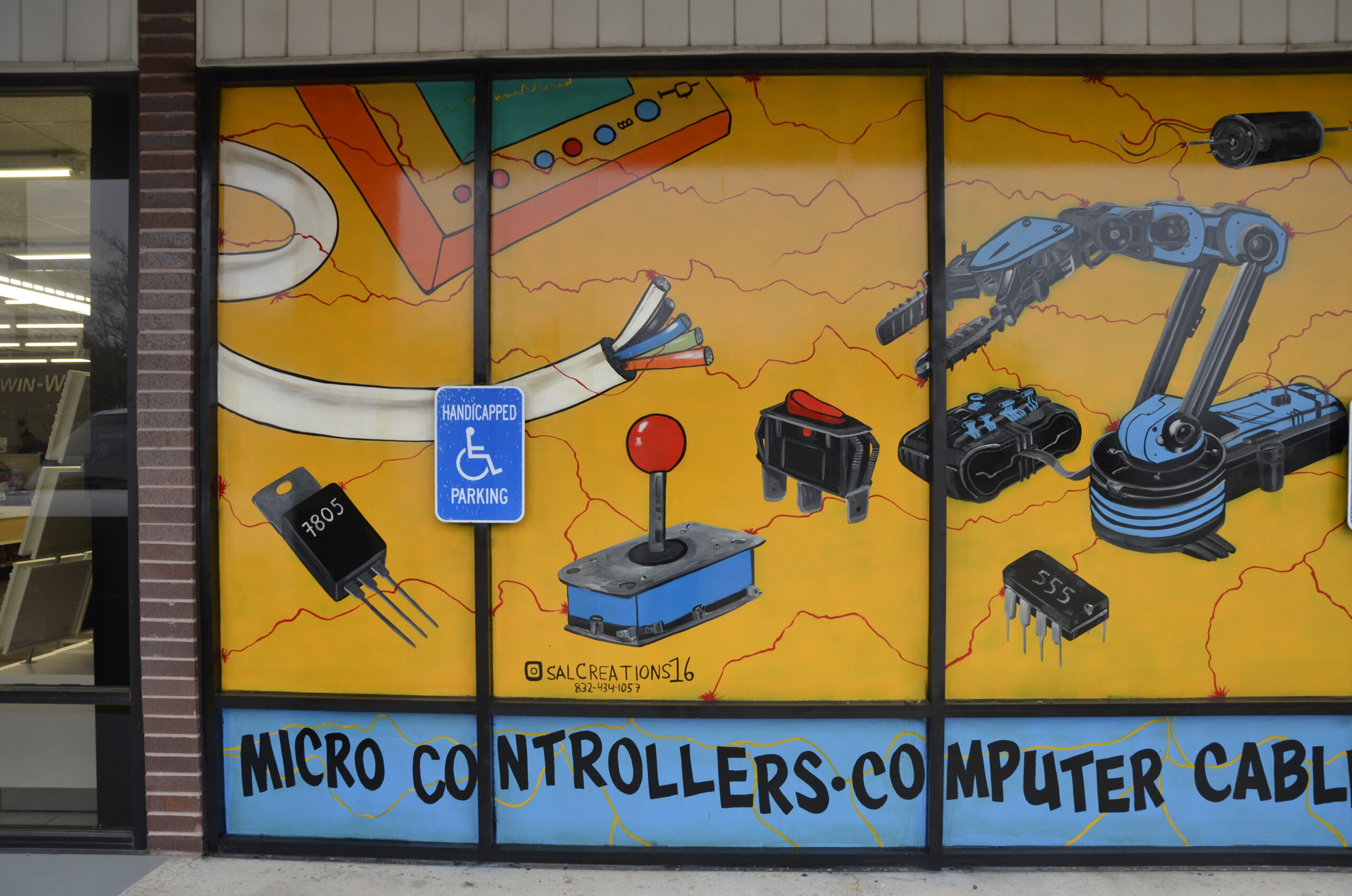 Texas Art Supply S Voss Houston Mural Map