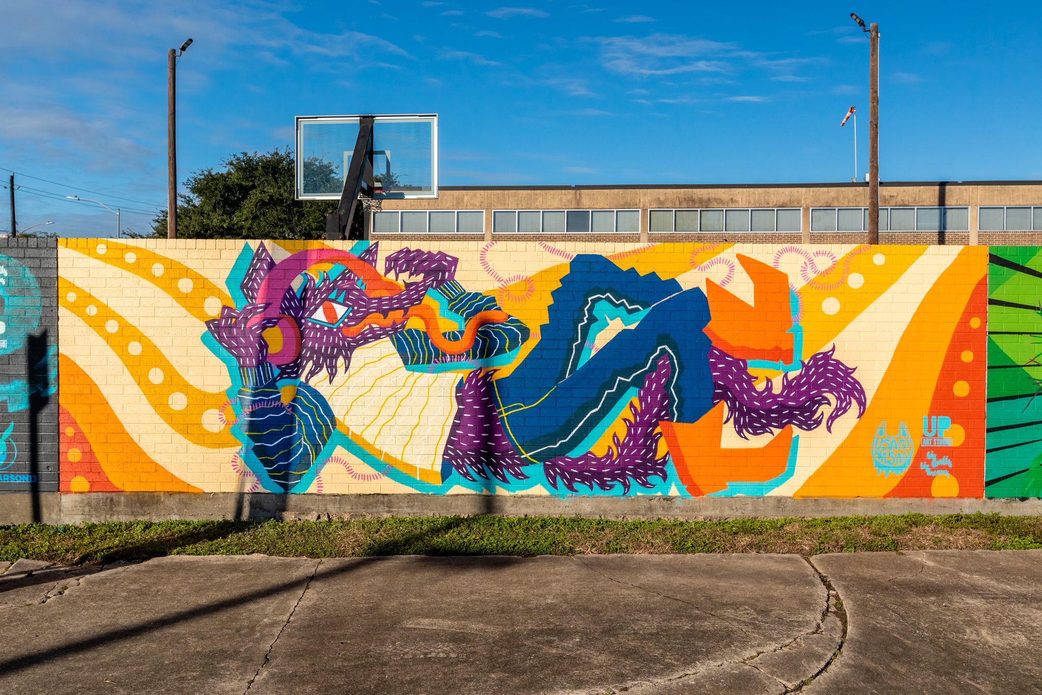 Houston Mural Map Houston Mural Map, art mural