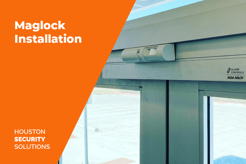 Maglock Installation and Unlock a Door Lock