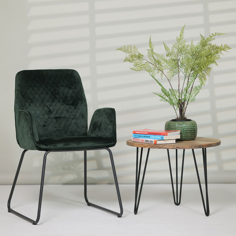 Silk Flowers Artificial Pot Plant Fern Tree (60cm) for sale in