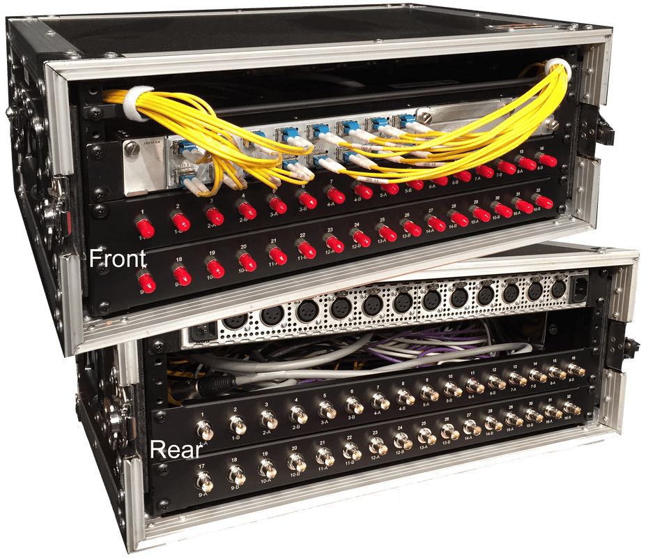 Fiber Optic Equipment Rentals HDSDI, Video, Audio, ASI, MADI Hover