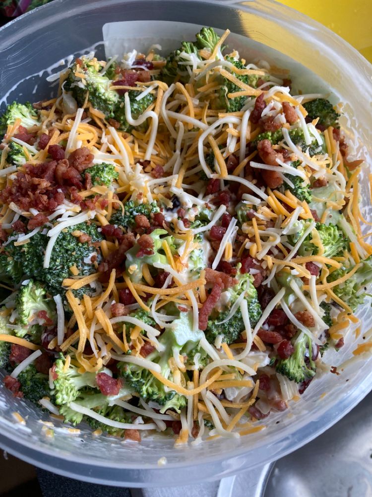 Healthy Broccoli Grape Salad HOVERLAKE Recipe