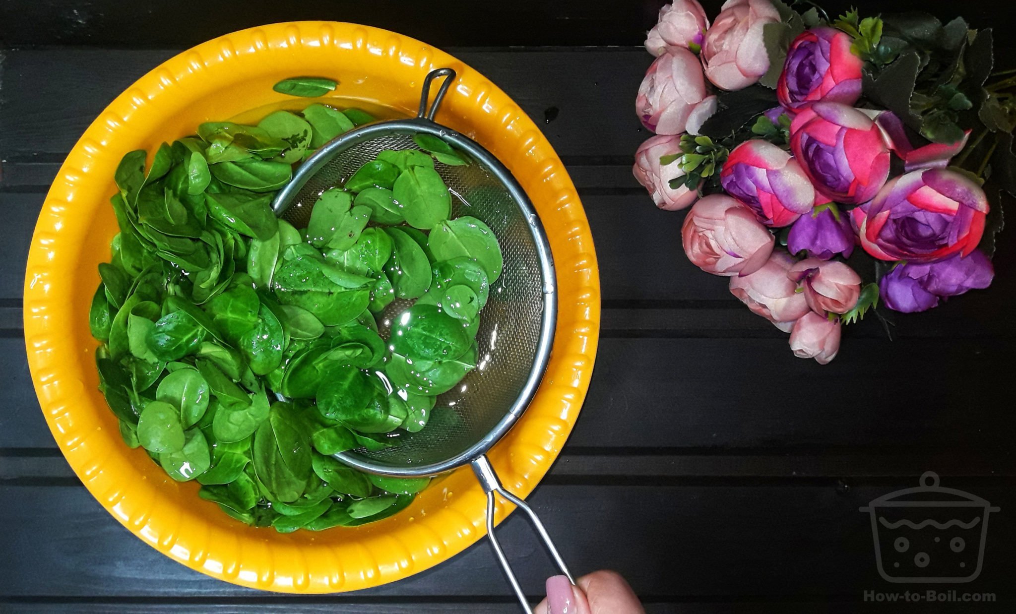 How to Boil Spinach Quick and Easy Recipe