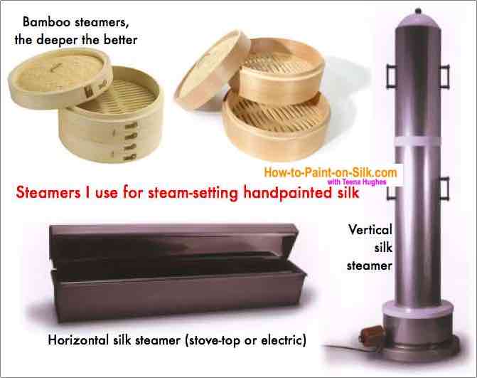 How to make a silk steamer