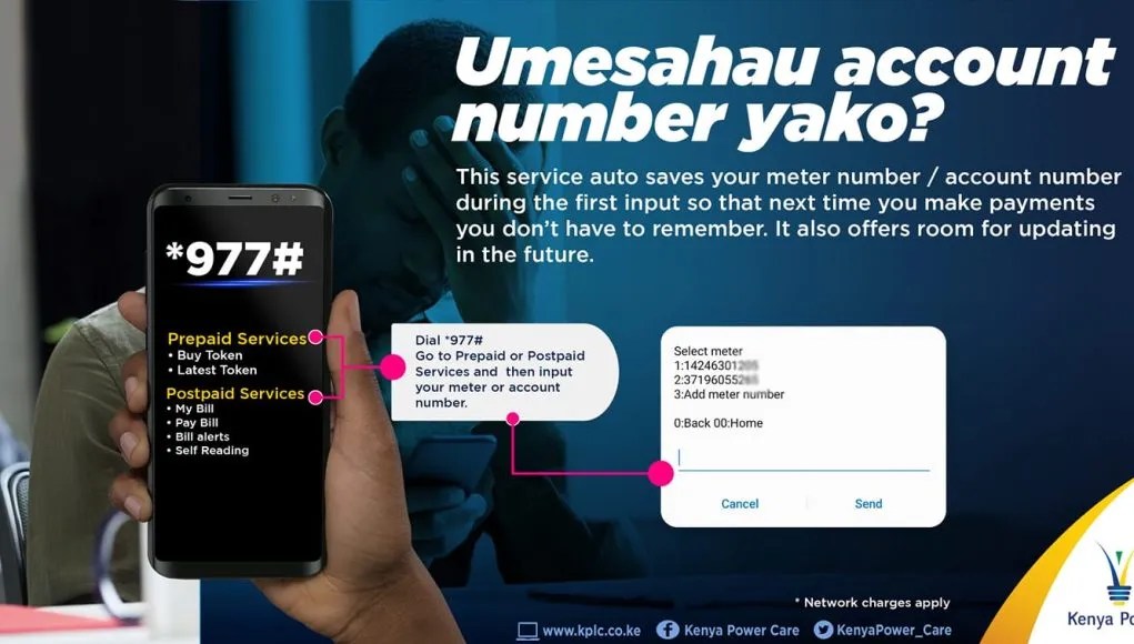 How to Retrieve your KPLC Prepaid Meter Numbers?