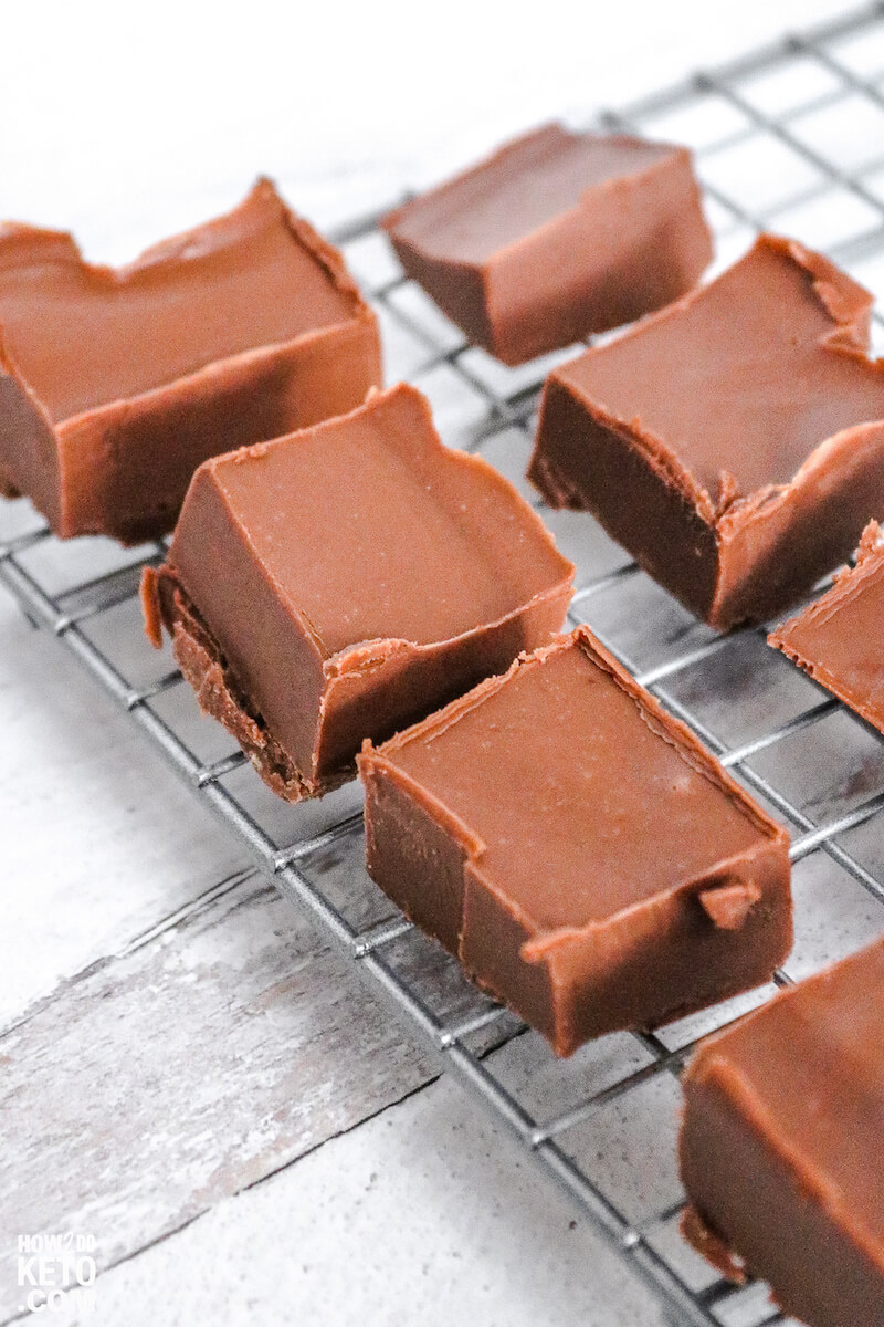 Easy Keto Fudge Only 3 Ingredients How 2 Do Keto