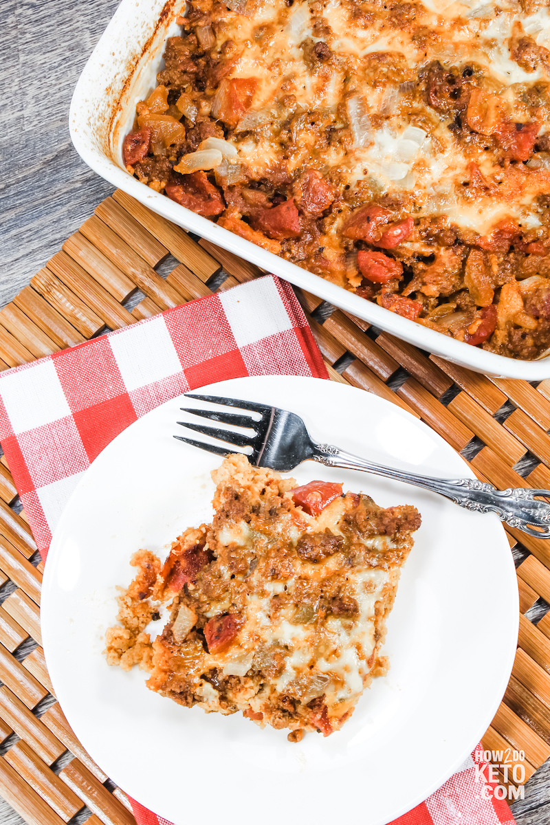 Keto Enchilada Casserole How 2 Do Keto