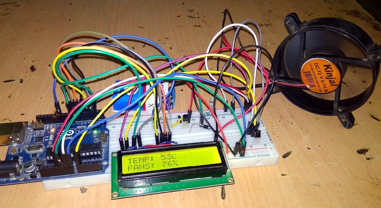 Circuit Diagram Of Microcontroller Based Temperature Controller