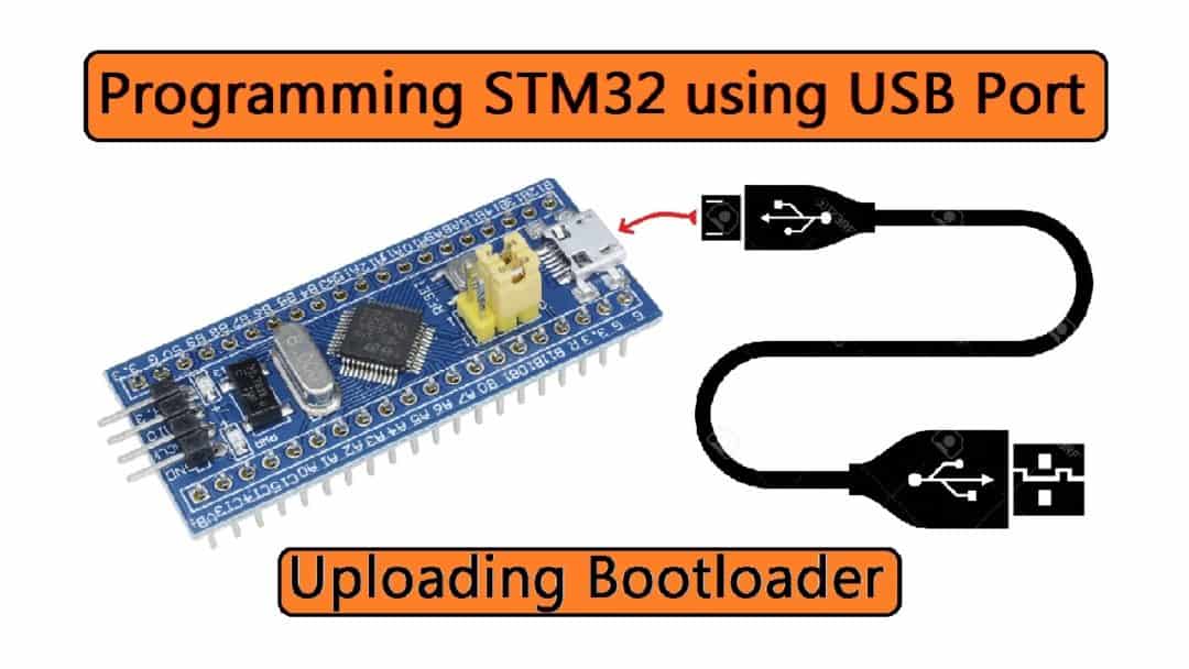STM32 Bootloader Programming STM32F103C8 via USB Port