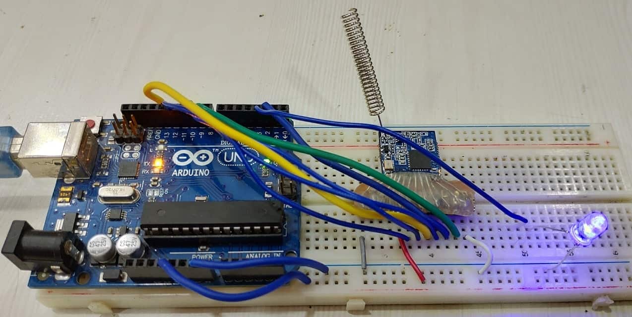 Interfacing SX1278 Ra02 LORA Module with Arduino