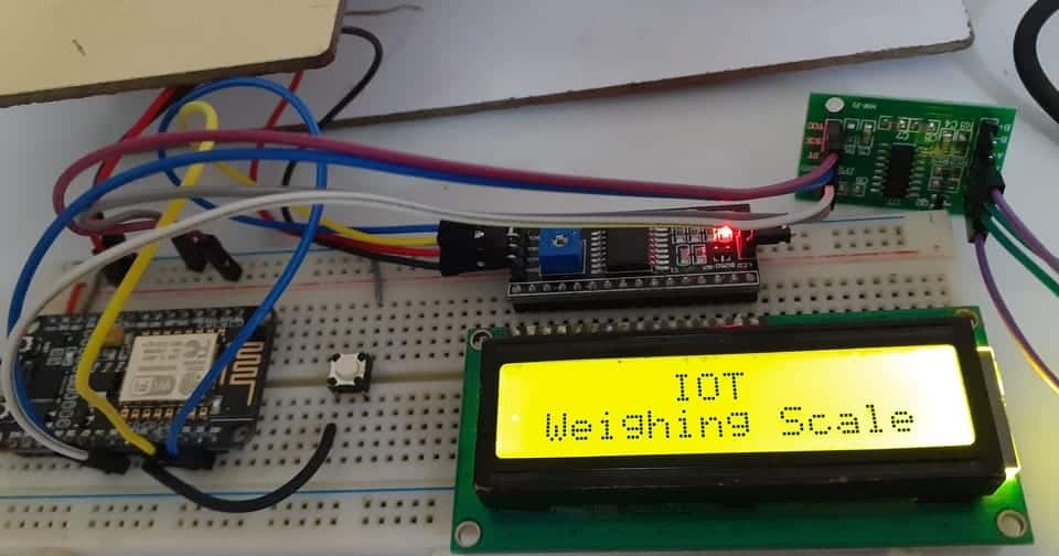 IOT Weighing Scale with HX711 Load Cell & ESP8266
