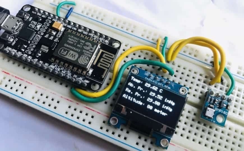 MicroPython DS18B20 Temperature Sensor with ESP32