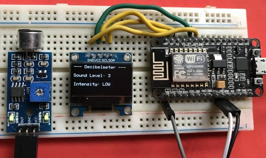 IoT Sound Level Monitor with ESP8266 & Sound Module