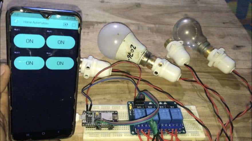 Iot Home Automation Using Blynk Nodemcu Esp8266