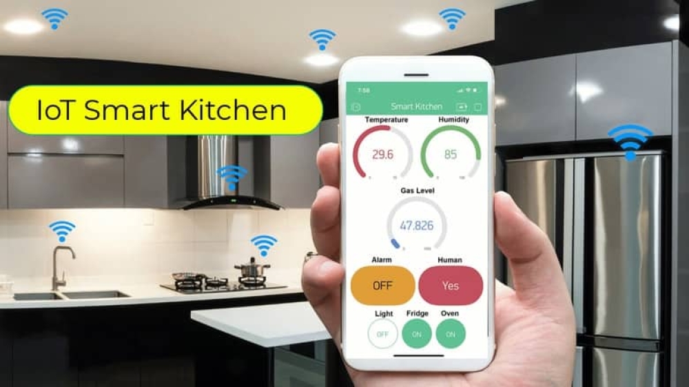 IoT Smart Kitchen Automation & Monitoring with ESP8266