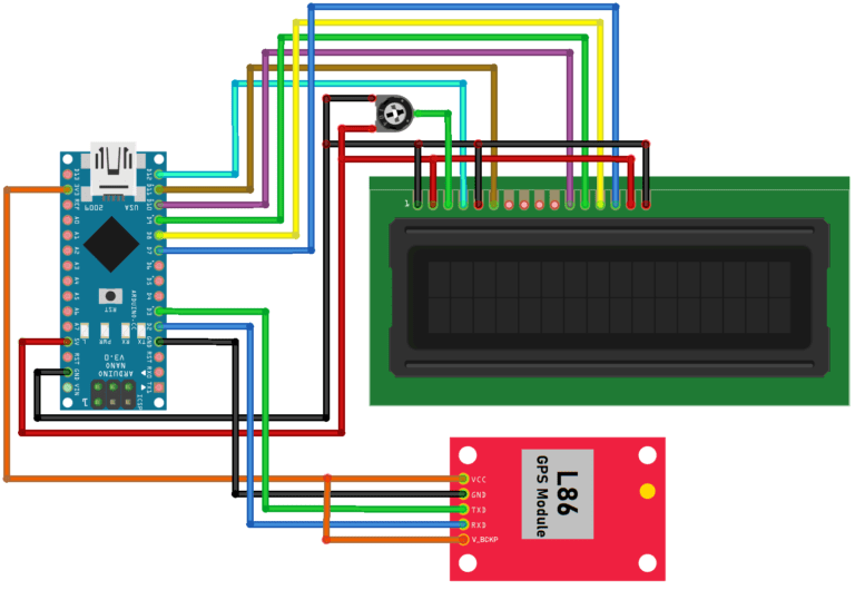 Make GPS Clock using Arduino, GPS Module & LCD Display