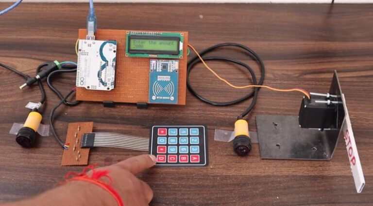 Automated Toll Collection System using RFID & Arduino