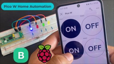 Home Automation using Raspberry Pi Pico W & Blynk 2.0