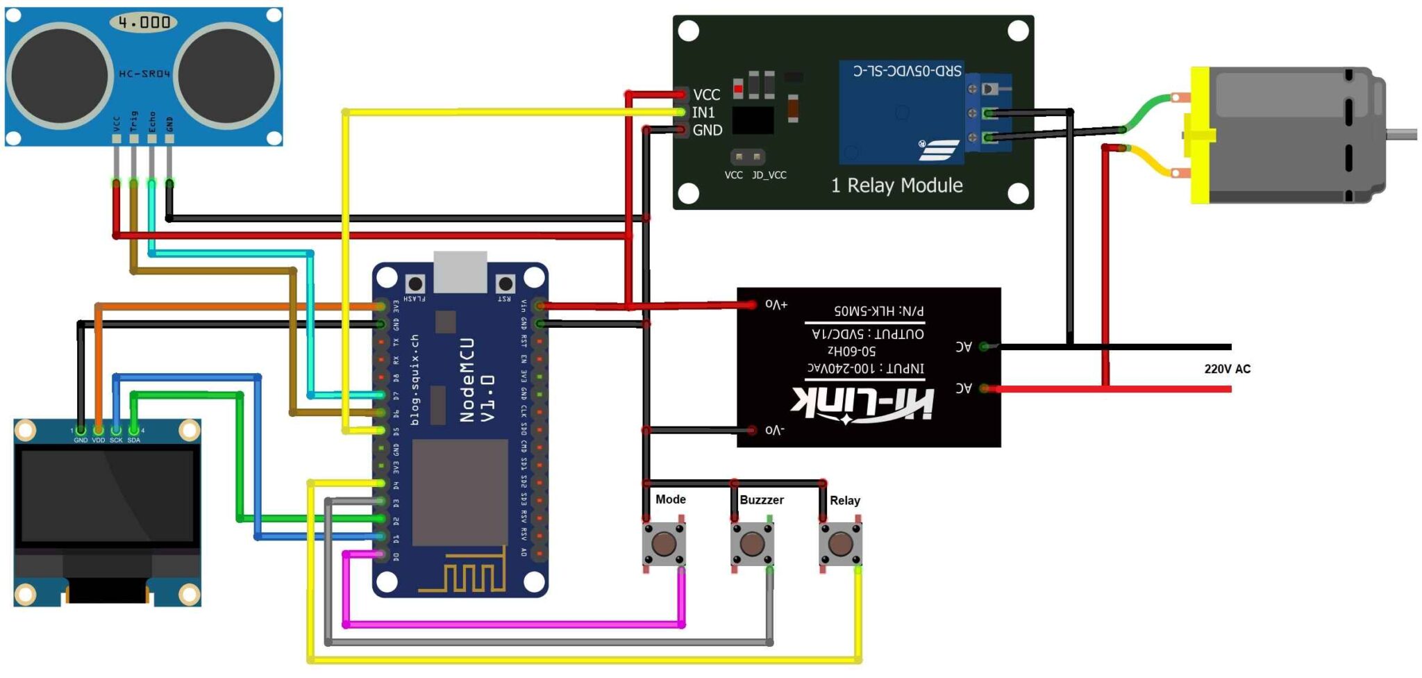 IoT Based Water Level Control & Monitoring with ESP8266