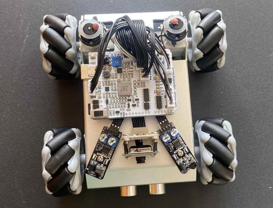 Mecanum Wheel Robot usando Arduino y ESP32 CAM