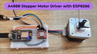 Control Stepper Motor with A4988 Driver & ESP8266