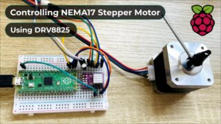 Control Stepper Motor with DRV8825 & Raspberry Pi Pico