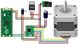 Control Stepper Motor with A4988 & Raspberry Pi Pico