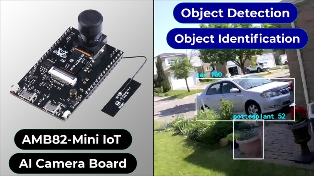 Object Detection & Identification with AMB82Mini AI Camera