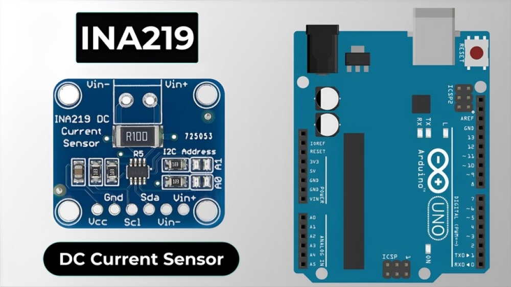 How to use INA219 DC Current Sensor Module with Arduino