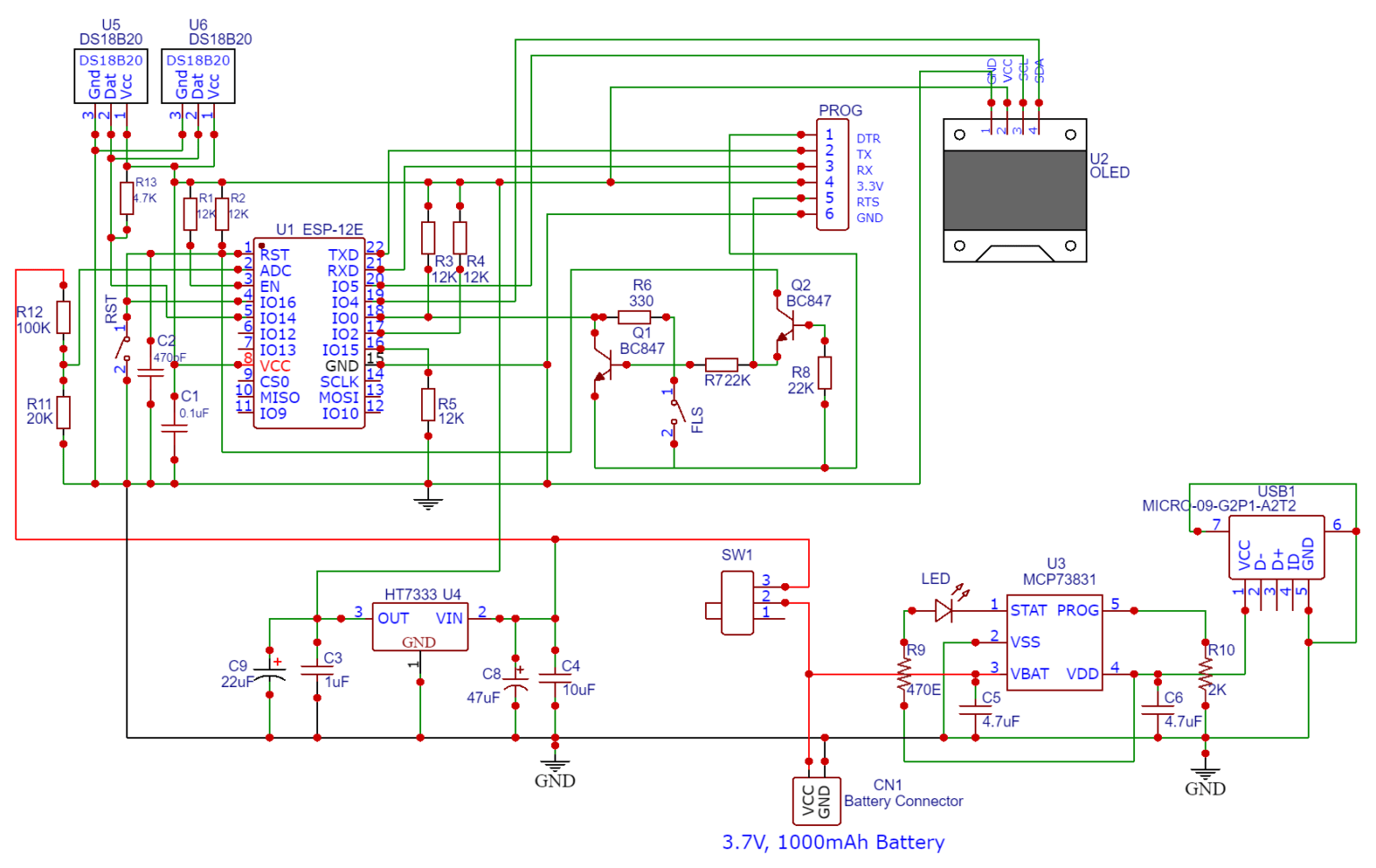IoTenabled Smart Fridge with ESP8266 Server