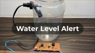 Water Level Alert using Float Sensor & 555 Timer