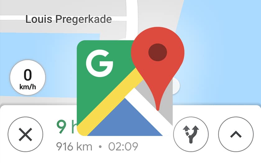 Google Maps how to display the speedometer