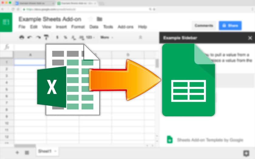 How to import an Excel file into Google Sheets