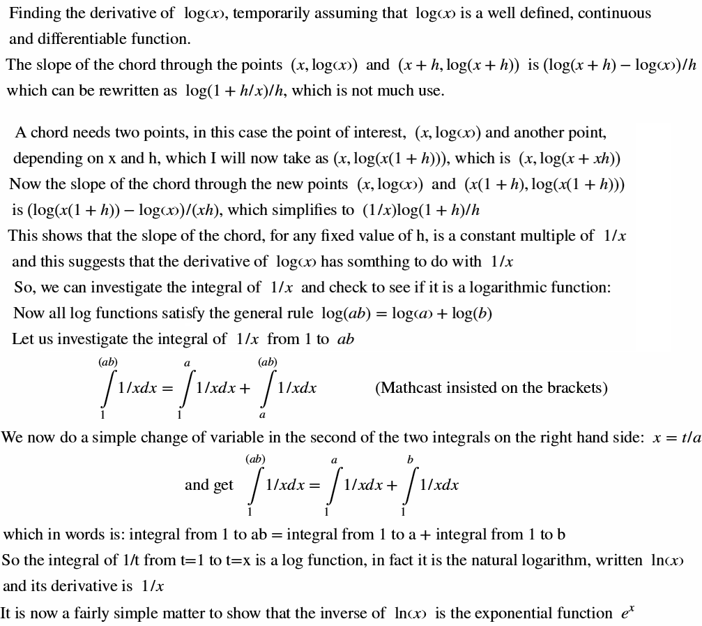 Integration Saving School Math