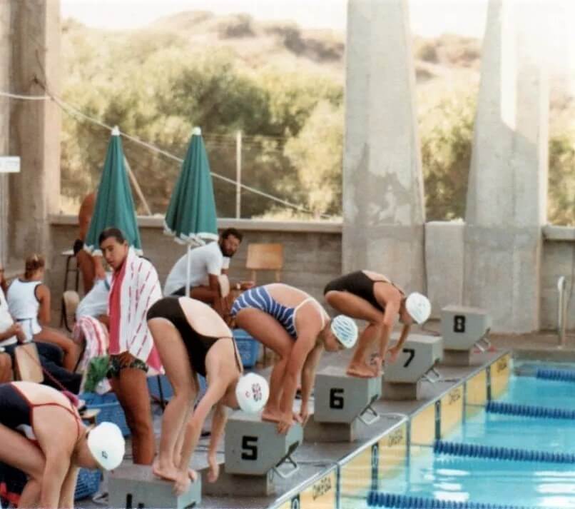 Into the deep end AmericanIsraeli swimmer dives into Maccabiah