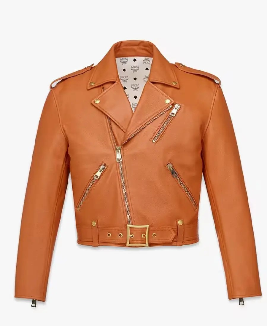 MCM Leather Jacket Howard Jacket