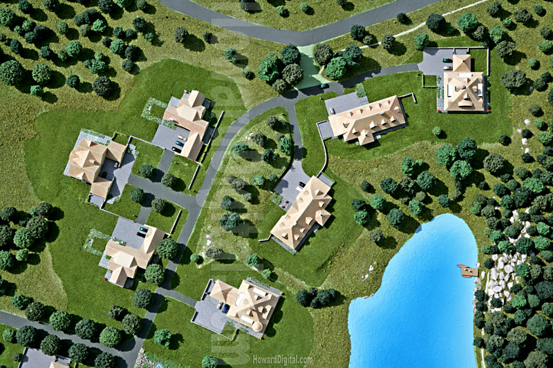 Stamford Connecticut Real Estate Architectural Model Howard