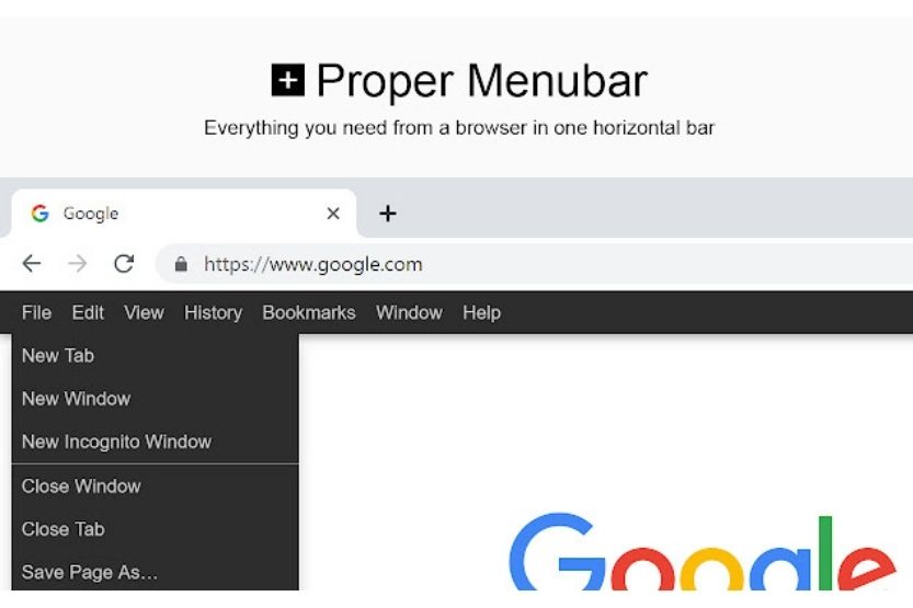 Menu Bar in Chrome How to Show It? HowChimp