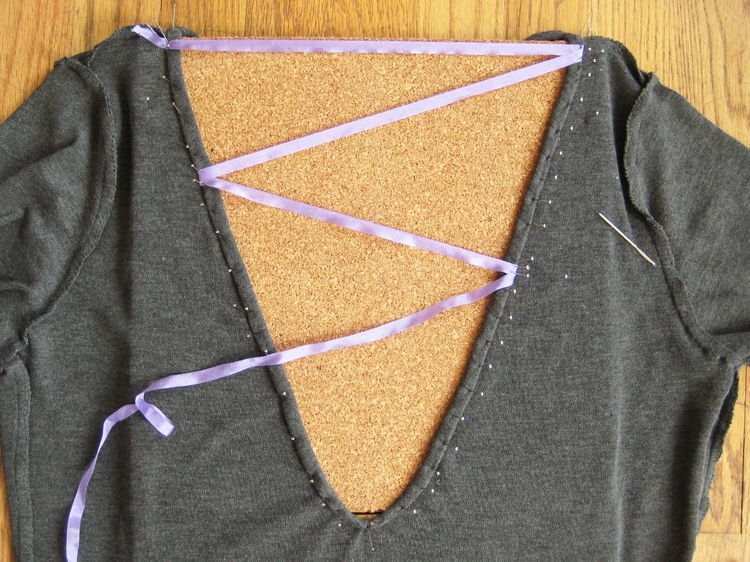 Ribbon Panel Shirt How Did You Make This? Luxe DIY