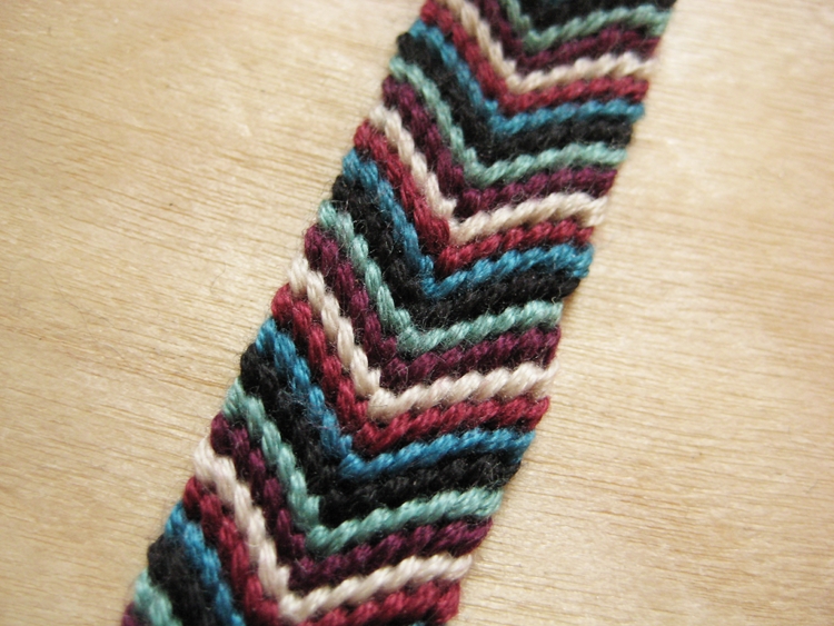 Classic Chevron Friendship Bracelet How Did You Make This? Luxe DIY