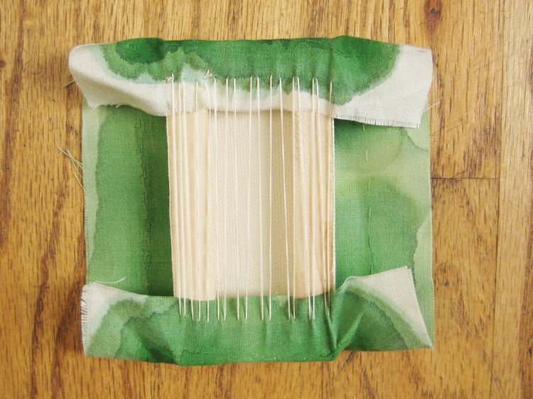 Mounting Embroidery on Art Canvas How Did You Make This? Luxe DIY