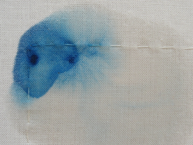 Watercolor Style Fabric Painting How Did You Make This? Luxe DIY