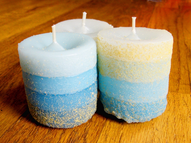 Sand Cast Candles How Did You Make This? Luxe DIY