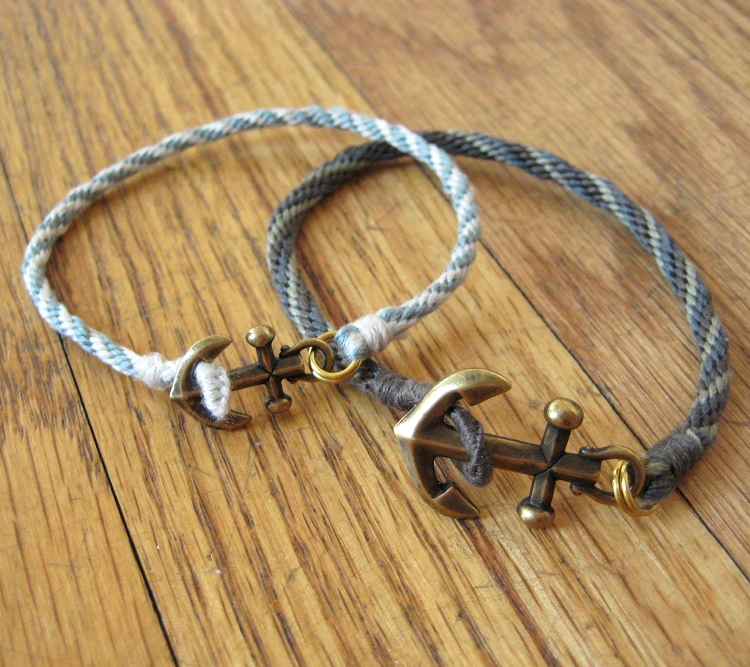 Anchor and Braid Bracelet How Did You Make This? Luxe DIY