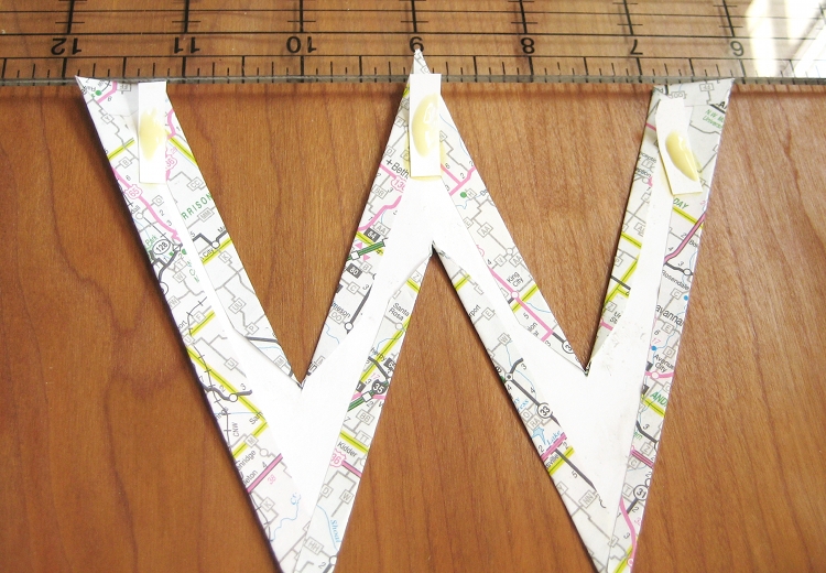 Word Garland How Did You Make This? Luxe DIY