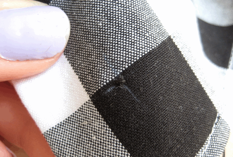 How to Sew a SewThrough Button How Did You Make This? Luxe DIY