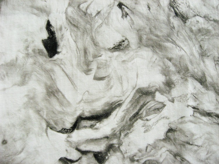 Faux Marble Fabric Painting How Did You Make This? Luxe DIY