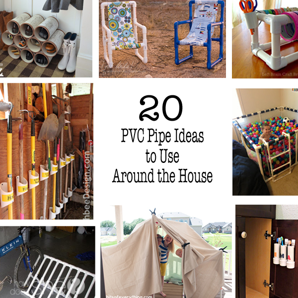 PVC Pipe Ideas to Use Around The House HowDoesShe